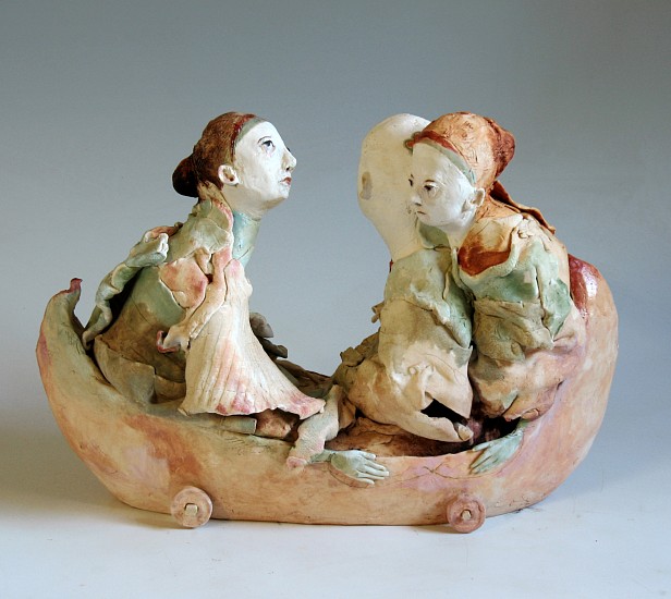 Cary Weigand, It's in the Family
2013, porcelain