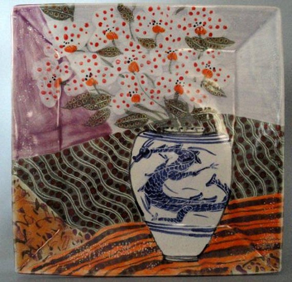Larry Clark, Still Life Platter 2
2011, ceramics