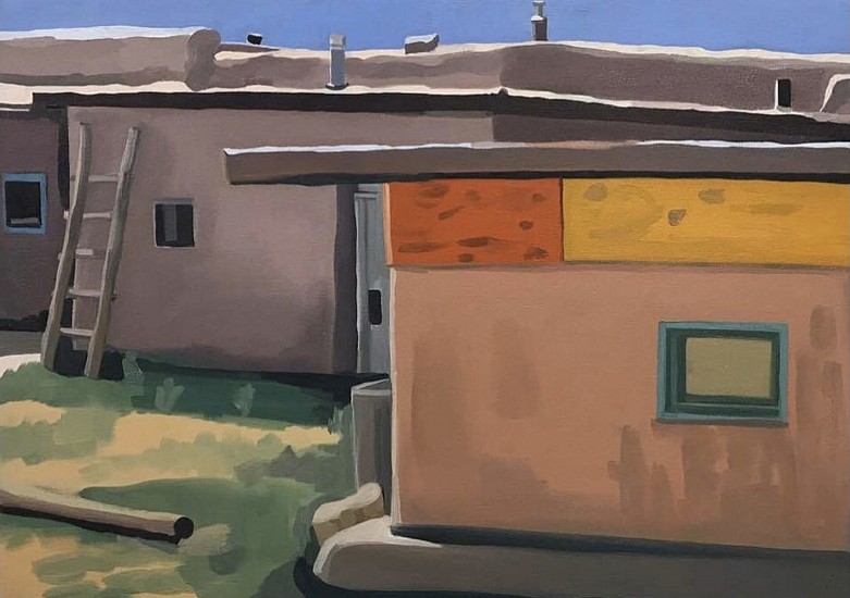 Sheila Miles, Pueblo Place
2019, oil on canvas