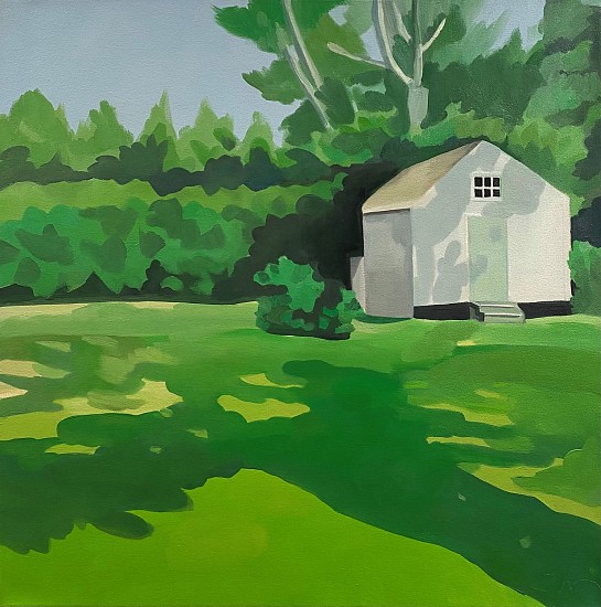 Sheila Miles, Green Shades
2018, oil and wax on canvas
