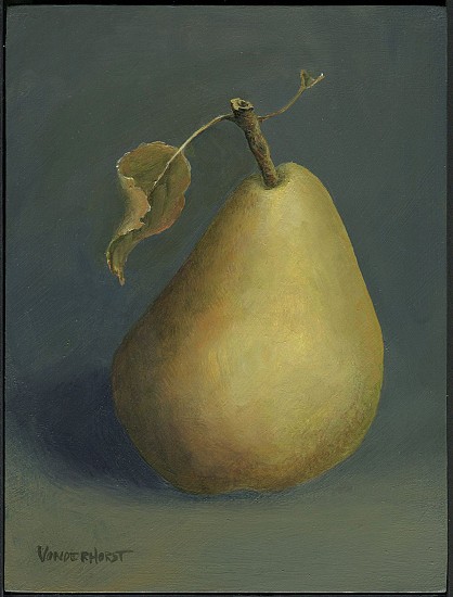 Lori Vonderhorst, September Pear No. 3
2021, acrylic on panel