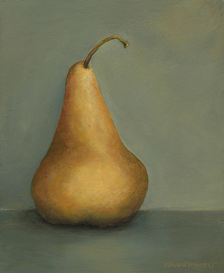 Lori Vonderhorst, September Pear No. 1
2021, acrylic on panel