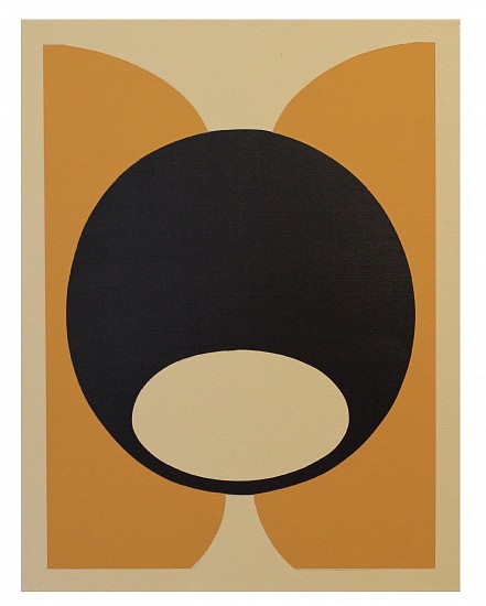 Jon Morse, 29.3 yellow and black
2021, acrylic on canvas