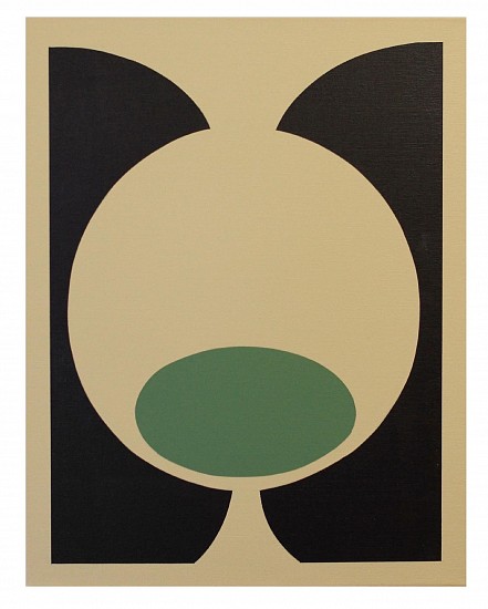 Jon Morse, 29.6 green and tan
2021, acrylic on canvas