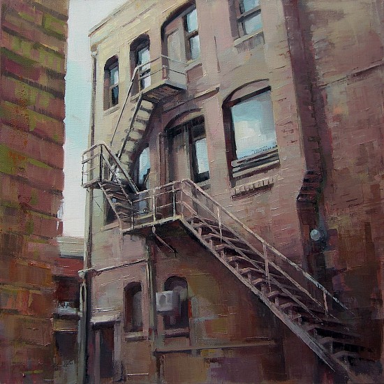 Victoria Brace, Stairway to Wallace
2019, oil on canvas