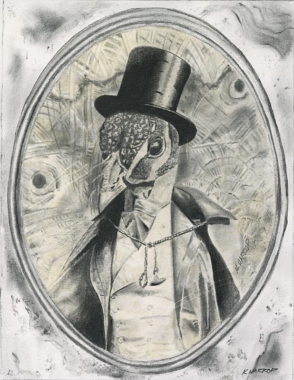 Keith Harrop, Anicurio #3 - Peacock
2020, graphite on paper