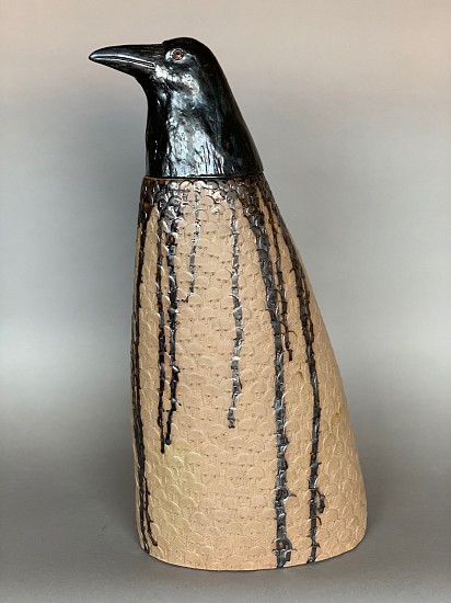 Susan Mattson, Urban Cliff Dweller 1 of 2
2020, stoneware, oxides, underglazes, epoxy