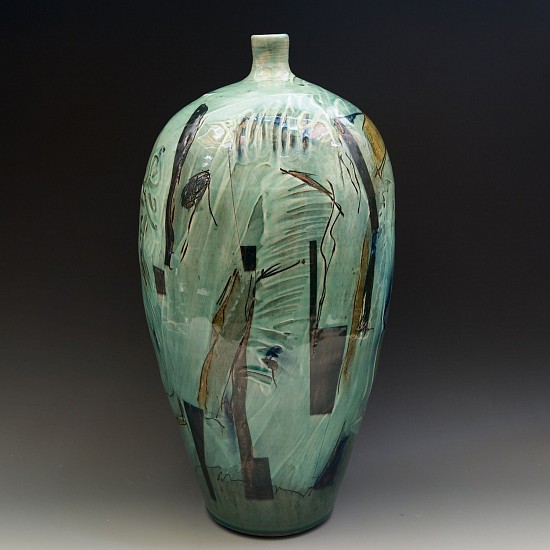 Roy Strassberg, Stoneware Bottle
2019, stoneware
