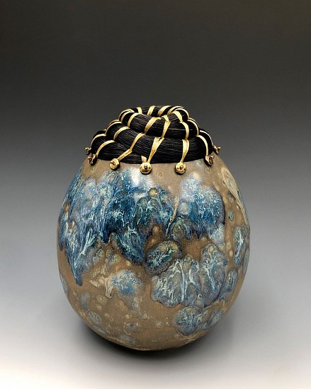 Valerie Seaberg, River Song II
2021, horse hair and porcelain/mixed media