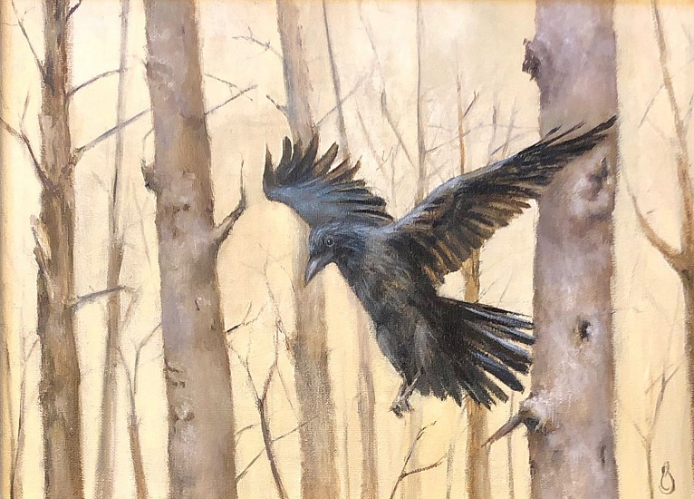 Erin Schulz, The Crow
2021, oil on canvas