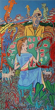 SIL 0107 Cardgame in the Garden