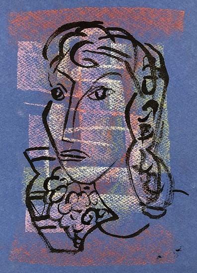 Ernest Lothar, Drawing 213
pastel on construction paper