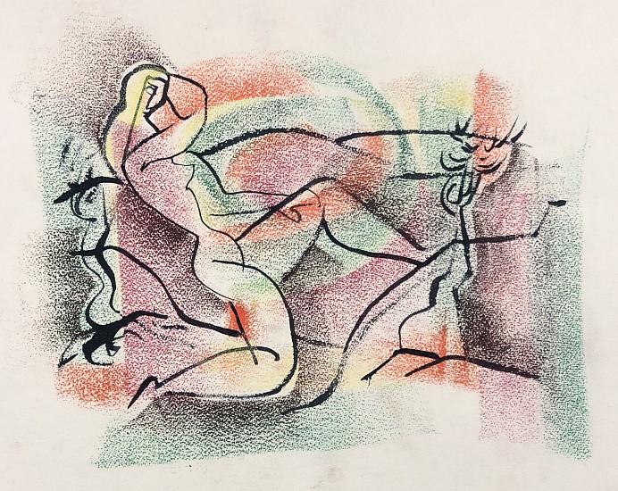 Ernest Lothar, Drawing 225
pastel on construction paper