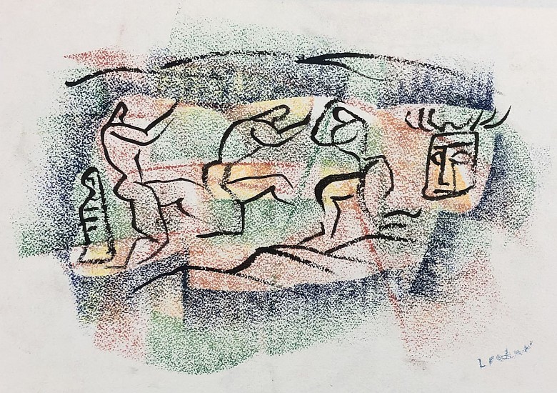 Ernest Lothar, Drawing 247
pastel on construction paper