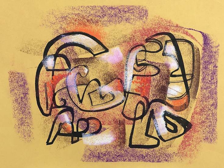 Ernest Lothar, Drawing 252
pastel on construction paper