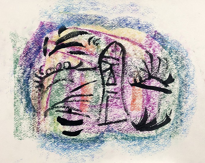 Ernest Lothar, Drawing 253
pastel on construction paper