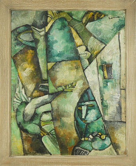 Ernest Lothar, Abstract with Woman
oil paint