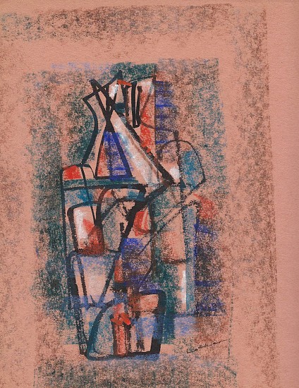 Ernest Lothar, Drawing 24
pastel on construction paper