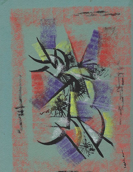 Ernest Lothar, Drawing 55
pastel on construction paper