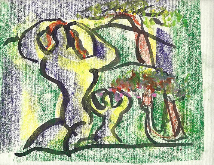 Ernest Lothar, Drawing 73
pastel on construction paper