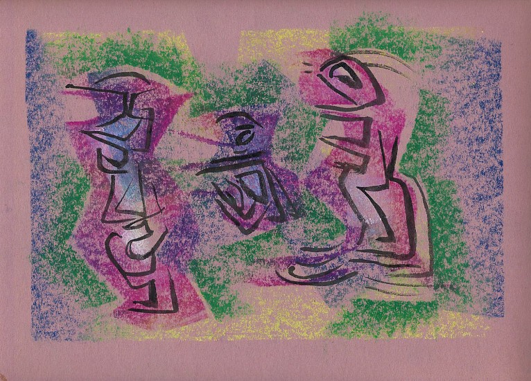 Ernest Lothar, Drawing 81
pastel on construction paper