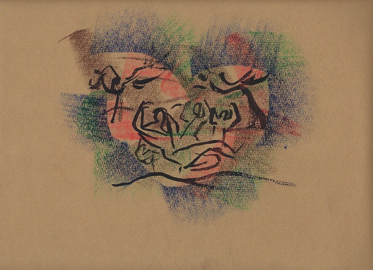 Ernest Lothar, Drawing 88
pastel on construction paper