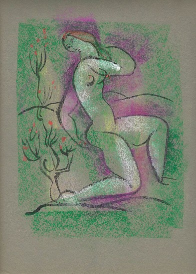 Ernest Lothar, Drawing 95
pastel on construction paper