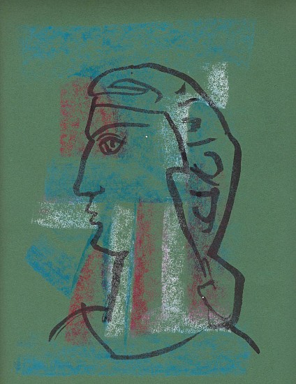 Ernest Lothar, Drawing 97
pastel on construction paper