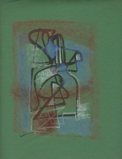 Ernest Lothar, Drawing 104
pastel on construction paper