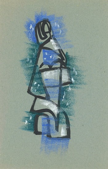 Ernest Lothar, Drawing 291
1954, ink and pastel on construction paper