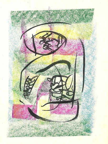 Ernest Lothar, Drawing 297
1955, ink and pastel on construction paper