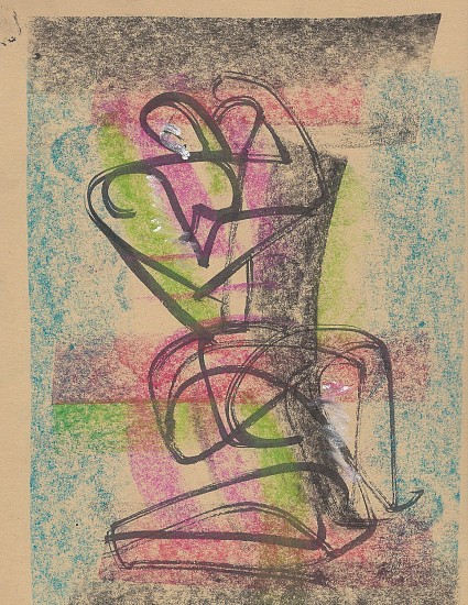 Ernest Lothar, Drawing 305
1953, pastel on paper