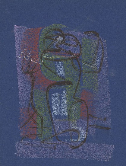 Ernest Lothar, Drawing 311
1955, pastel, paper