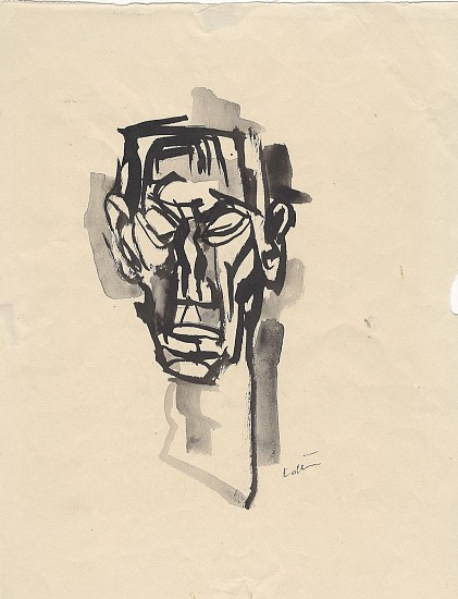 Ernest Lothar, Drawing 322
1954, watercolor
