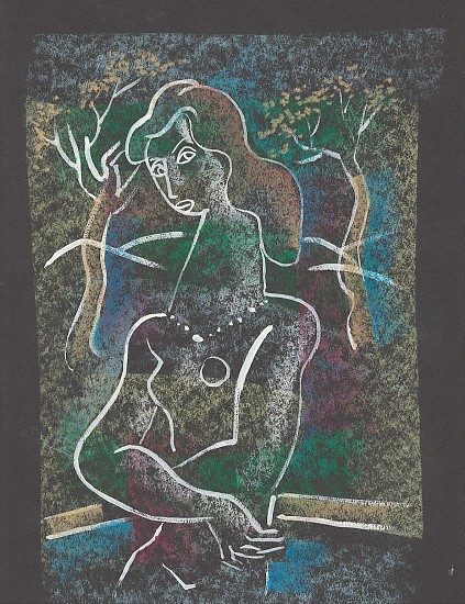 Ernest Lothar, Drawing 303
1953, pastel on paper