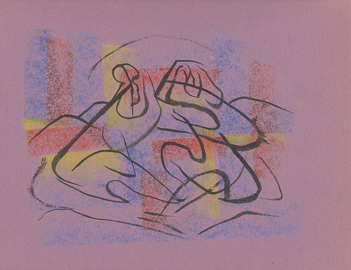 Ernest Lothar, Drawing 325
1954, pastel on paper
