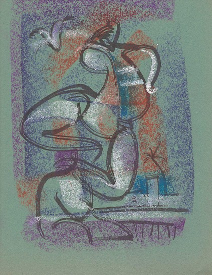 Ernest Lothar, Drawing 344
1954, pastel on paper
