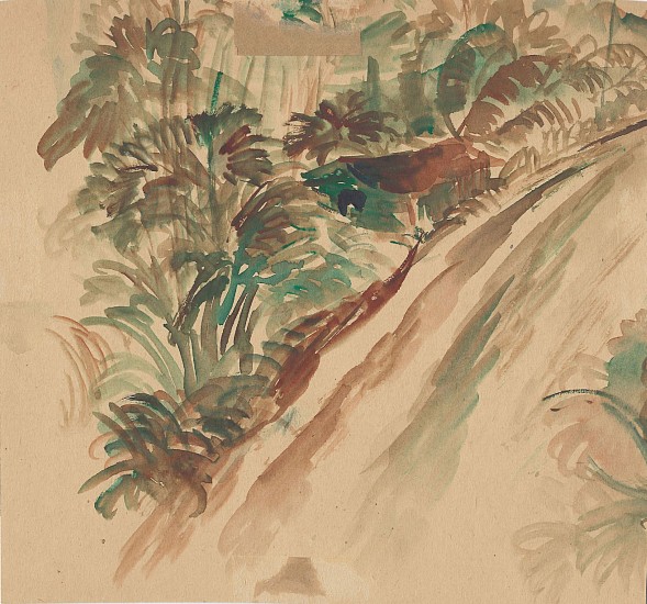 Ernest Lothar, Drawing 341
1955, watercolor