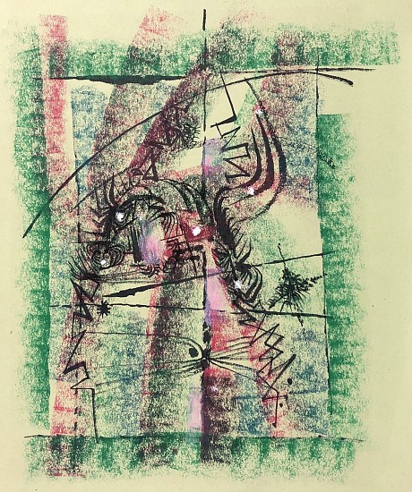 Ernest Lothar, Drawing 152
pastel on construction paper