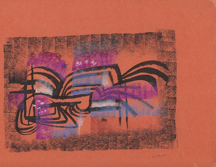 Ernest Lothar, Drawing 25
pastel on construction paper