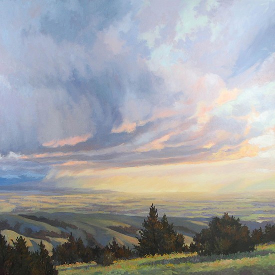 Bruce Park, Gallatin Valley Sunset
2022, oil on canvas