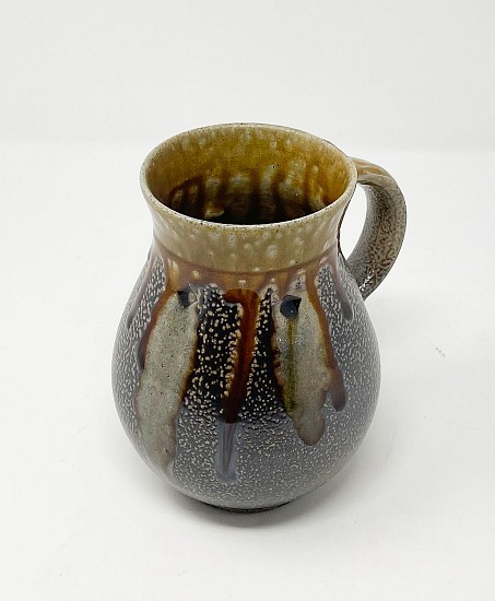 Mark Hewitt, Mug - Black and Amber
2022, woodfired stoneware