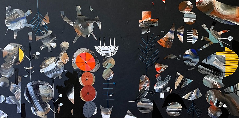 Claire Akebrand, Unknown Sea Sediments
2022, acrylic on canvas