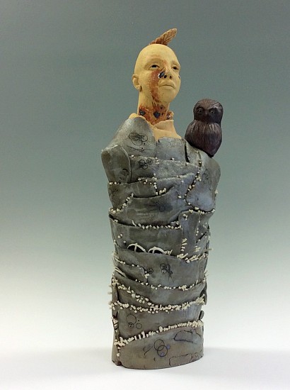 Maria Wickwire, Minerva
2022, ceramic clay, glazes
