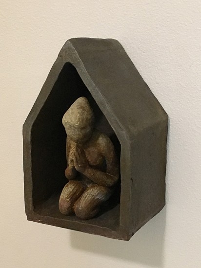 Maria Wickwire, Never Alone
2022, ceramic clay and iron oxide