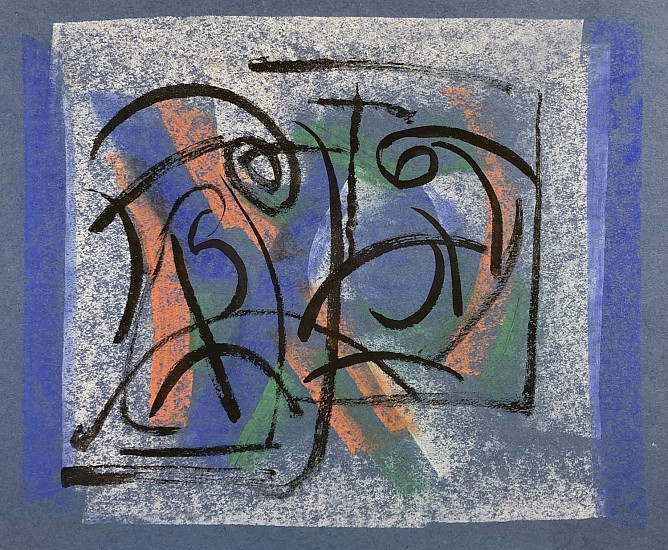 Ernest Lothar, Drawing 142
pastel on construction paper