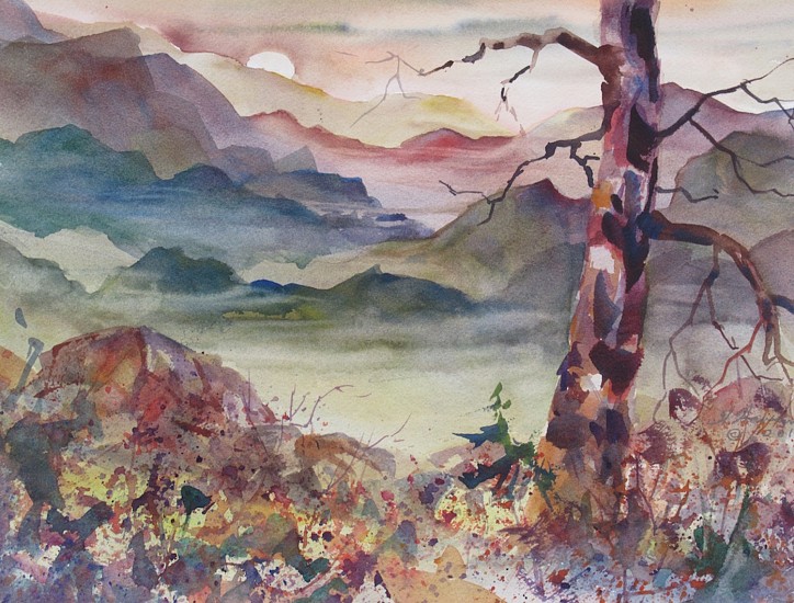 Wes Hanson, Autumn Song
2019, watercolor on paper