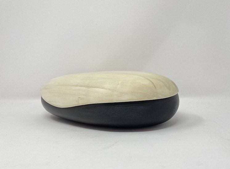 Jill Kyong, Waiting Stone 3
2021, Walnut and Ash with India Ink and Wood Bleach