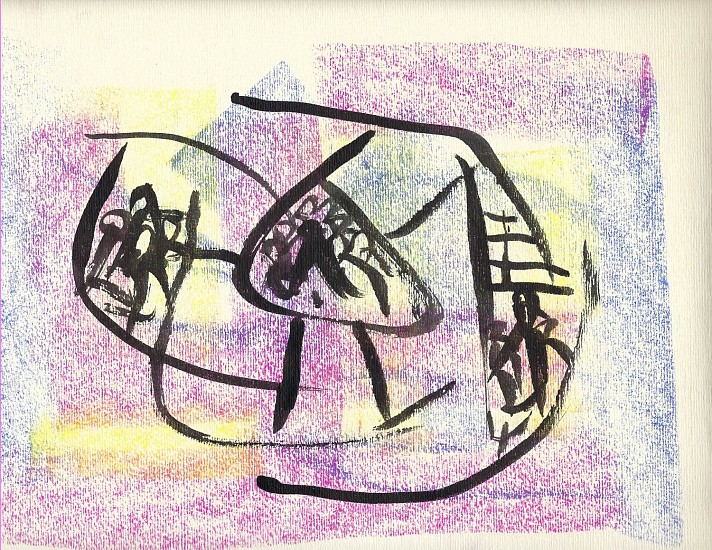Ernest Lothar, Drawing 108
pastel on construction paper