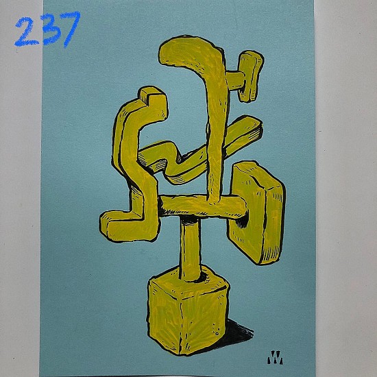 Will Wilson, #237
2022, ink on paper